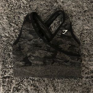 Gymshark Camo Seamless Sports Bra